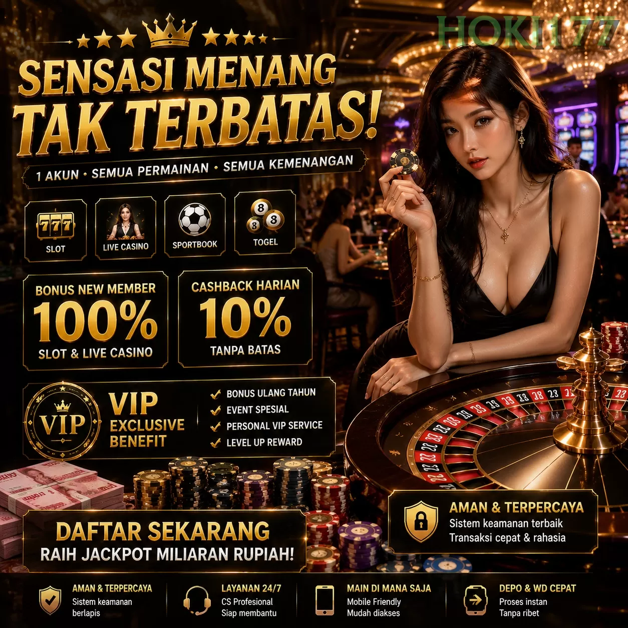 Ikon aplikasi hoki177 resmi